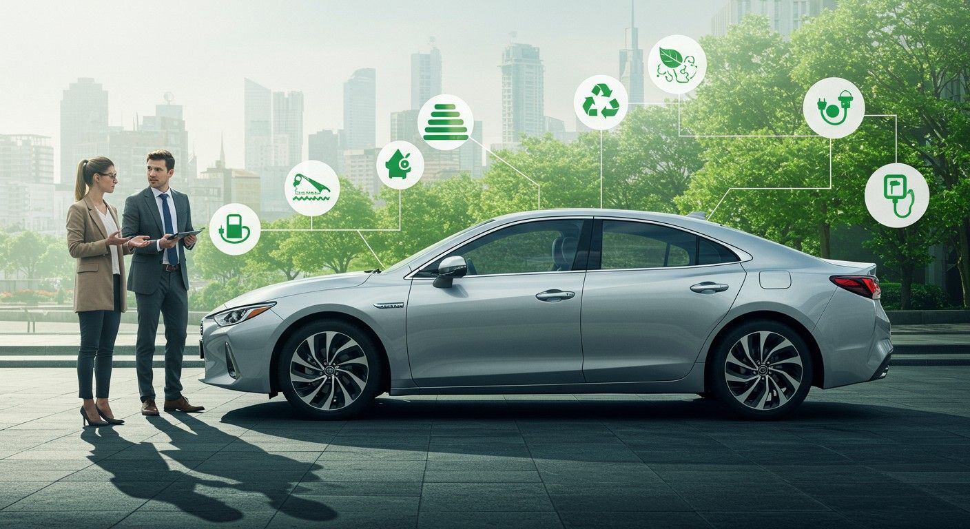 A hibrid autók csökkentik az üzemanyagköltségeket és károsanyag-kibocsátást.