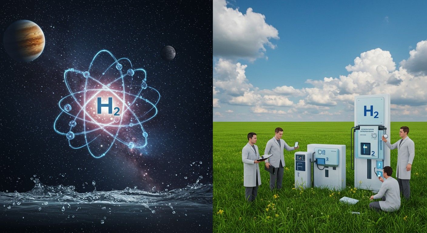 A hidrogén a Világegyetem leggyakoribb eleme.