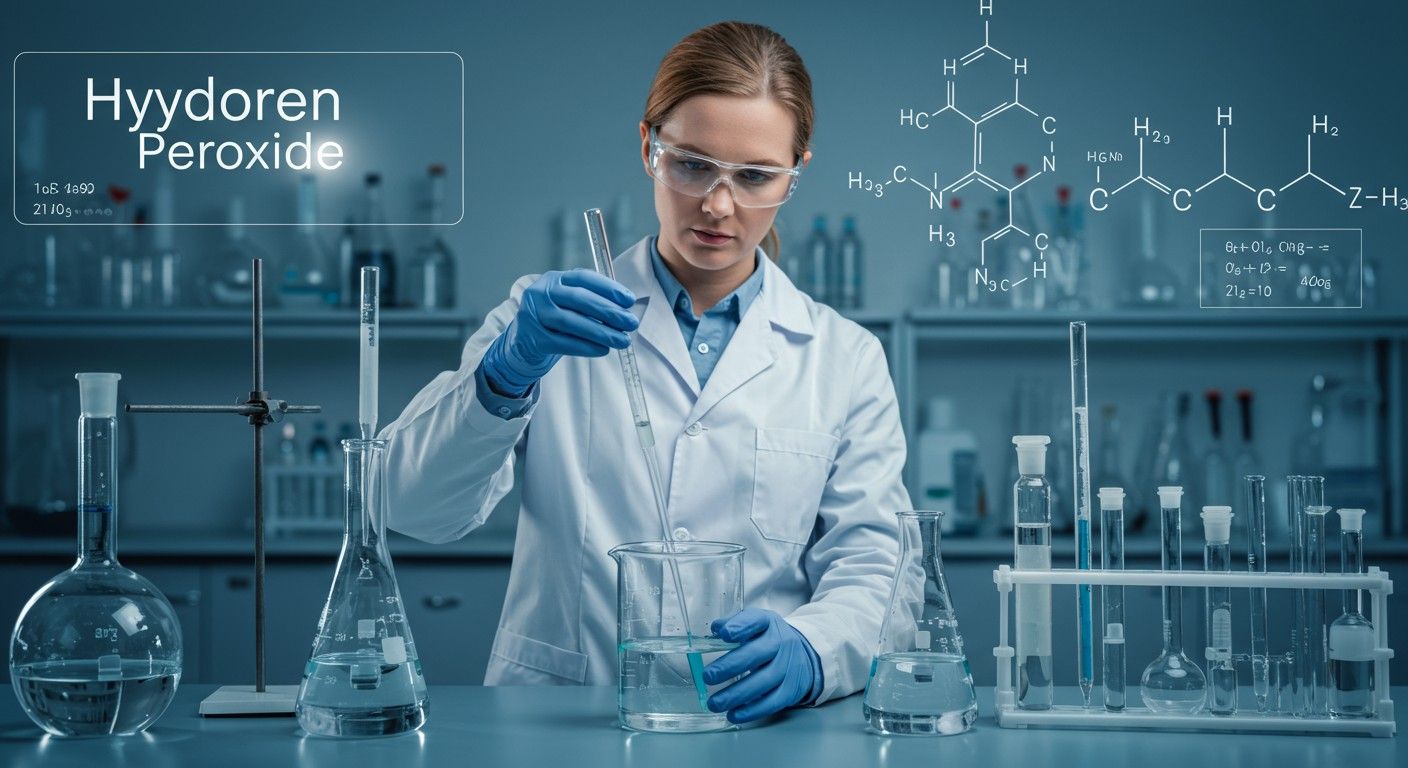 A hidrogén-peroxid laboratóriumi és ipari módszerekkel készíthető.