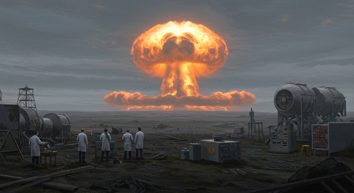 A hidrogénbomba több millió fokos hőt generál.