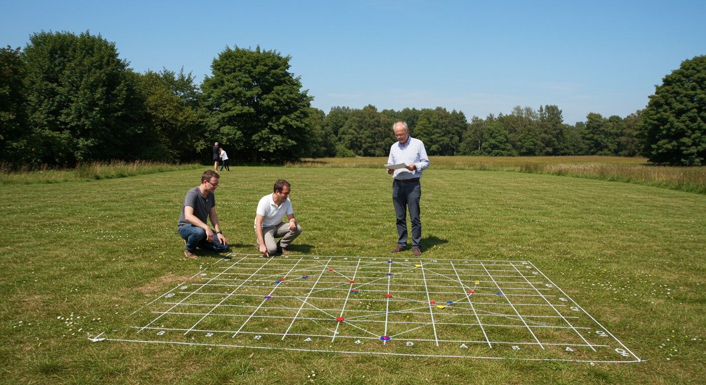 A horizontális rendszer pontosan a horizont síkjára épül.