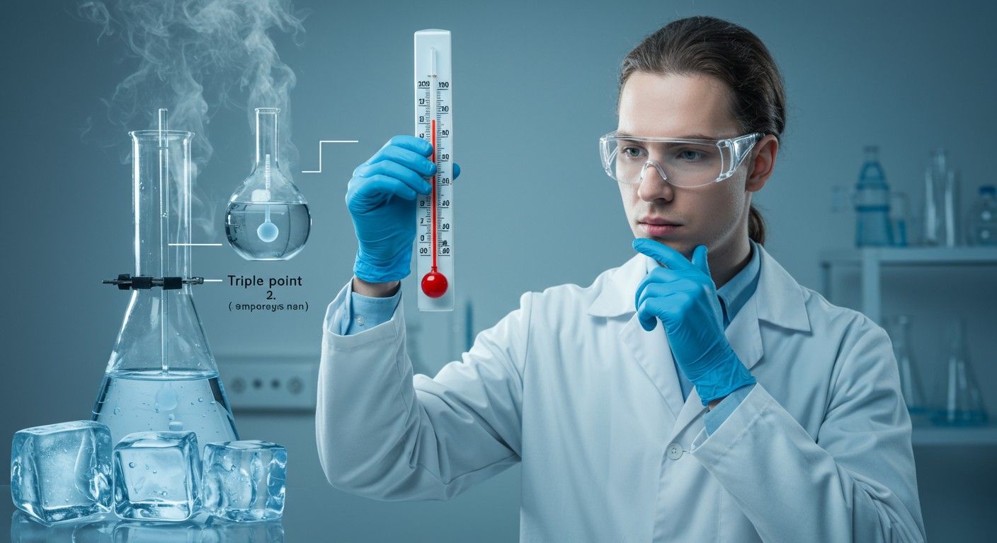 A Kelvin-skála a hőmérséklet abszolút mérésére szolgál.