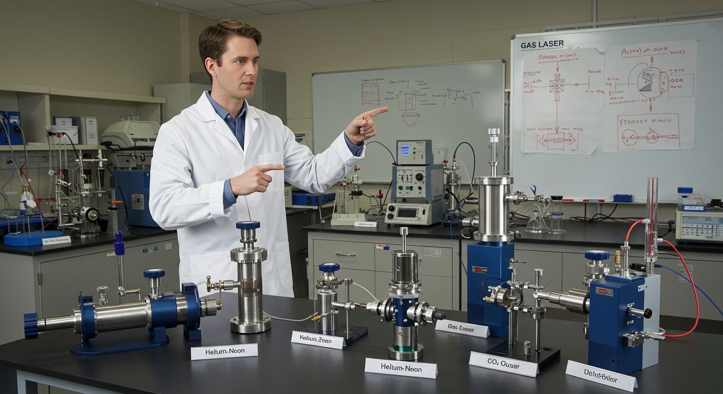 A gázlézerek világában a CO2 lézerek a legelterjedtebbek.