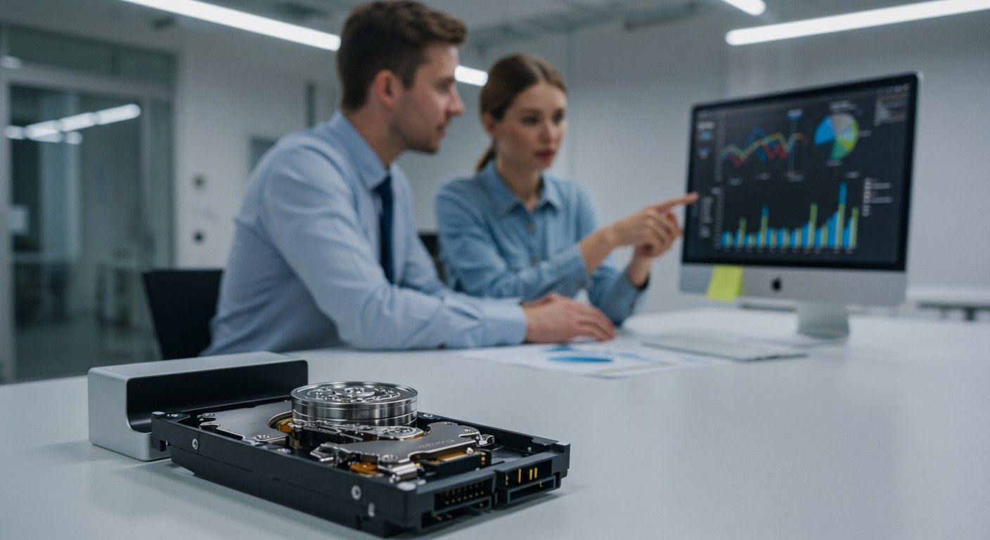 A merevlemezek fejlődése: SSD verseny és új tárolási technológiák.