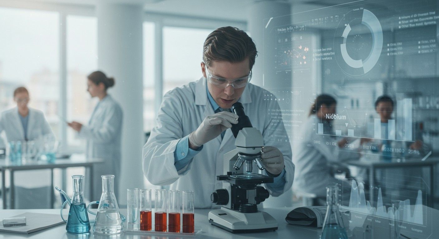 A nióbium kereslete növekvő az új technológiák miatt.
