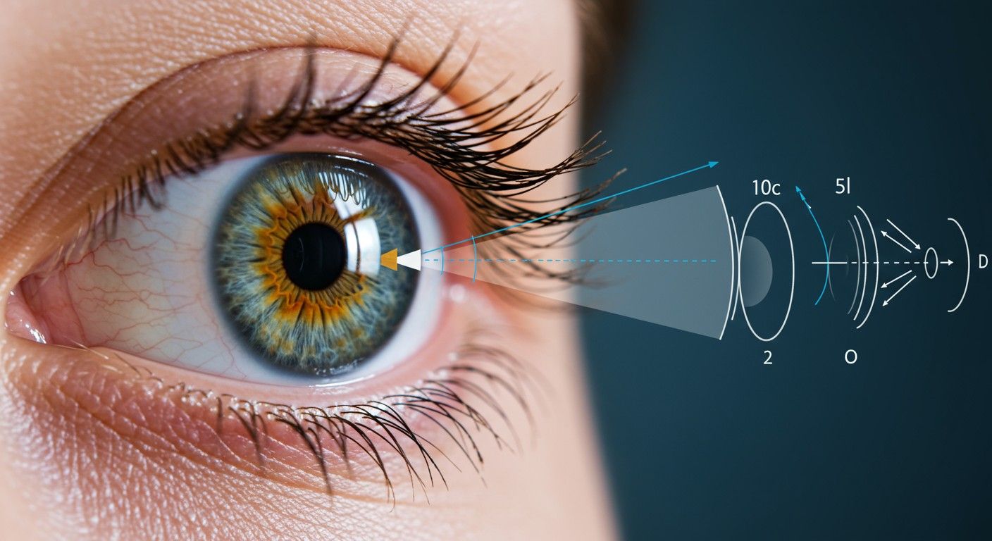 A szem felbontóképessége a látásélességet határozza meg.