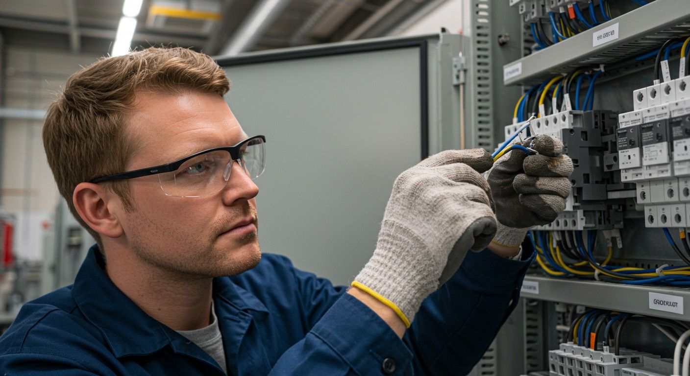 A védőföldelés biztosítja a fázisvezeték biztonságát.