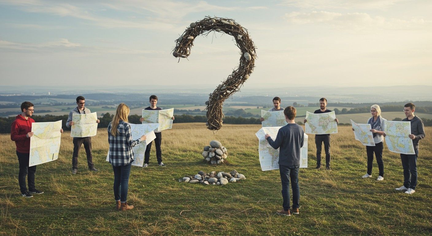 A középpont meghatározása szubjektív, kultúrák szerint változó.