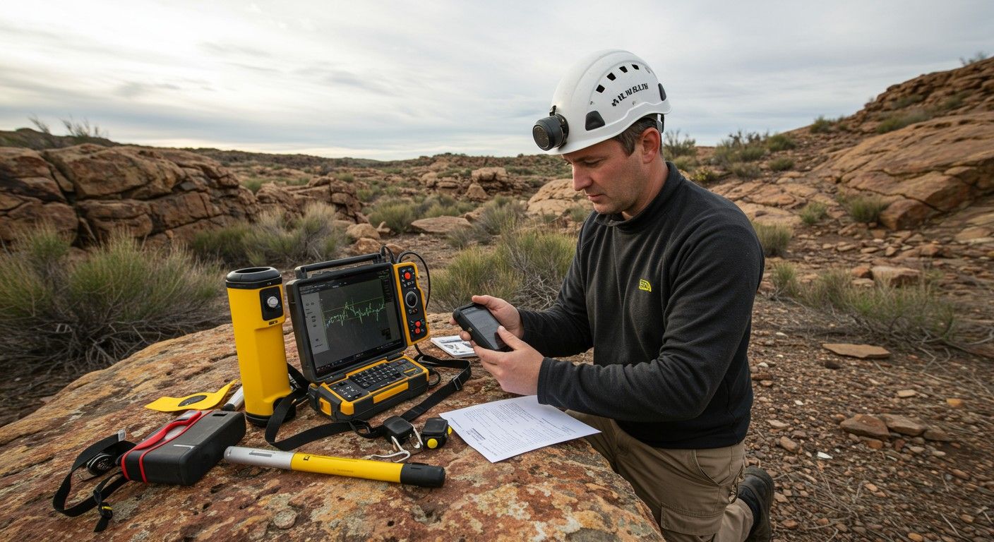 A geológiai radar adatfeldolgozása 3D-s képek létrehozását segíti.