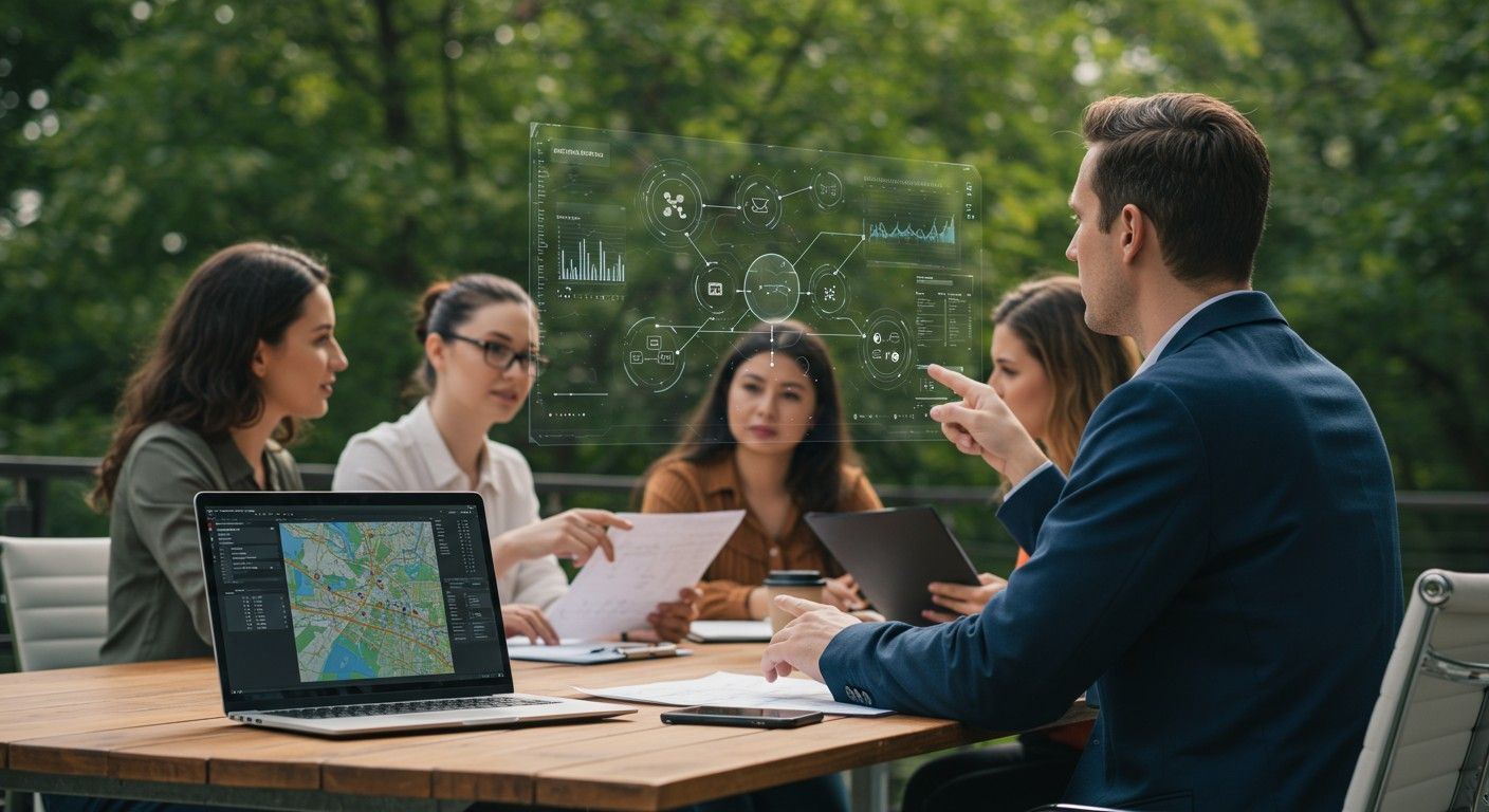 A GIS adatbázisok segítik a térbeli elemzéseket hatékonyan.