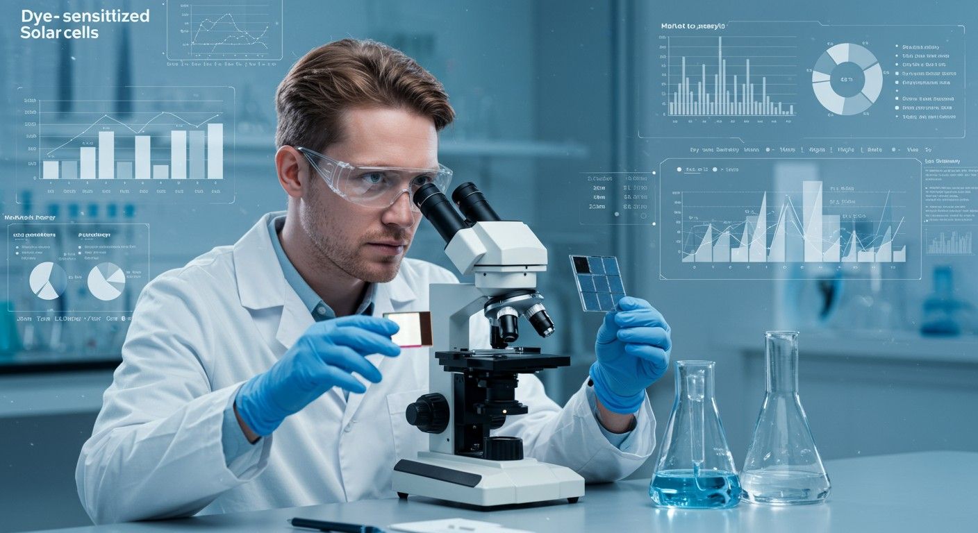 A festékérzékeny napelemek piaca folyamatosan bővülő lehetőségeket kínál.