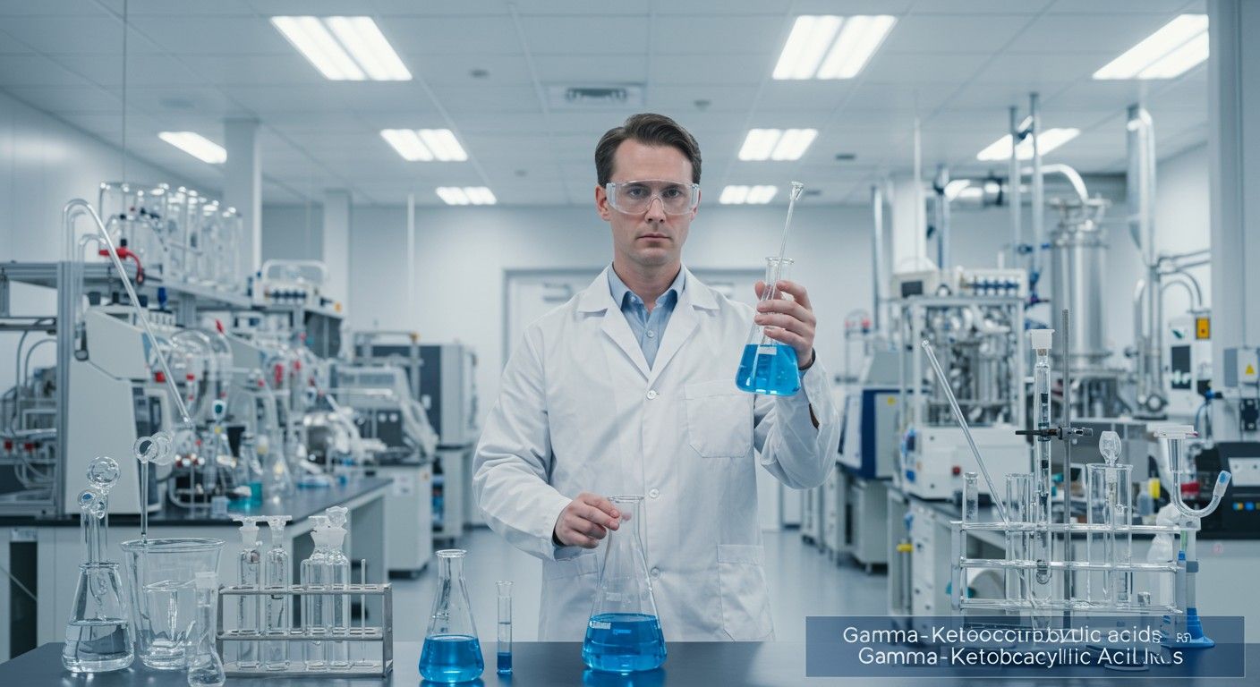 Gamma-ketokarbonsavak fontos szerepet játszanak gyógyszeriparban.