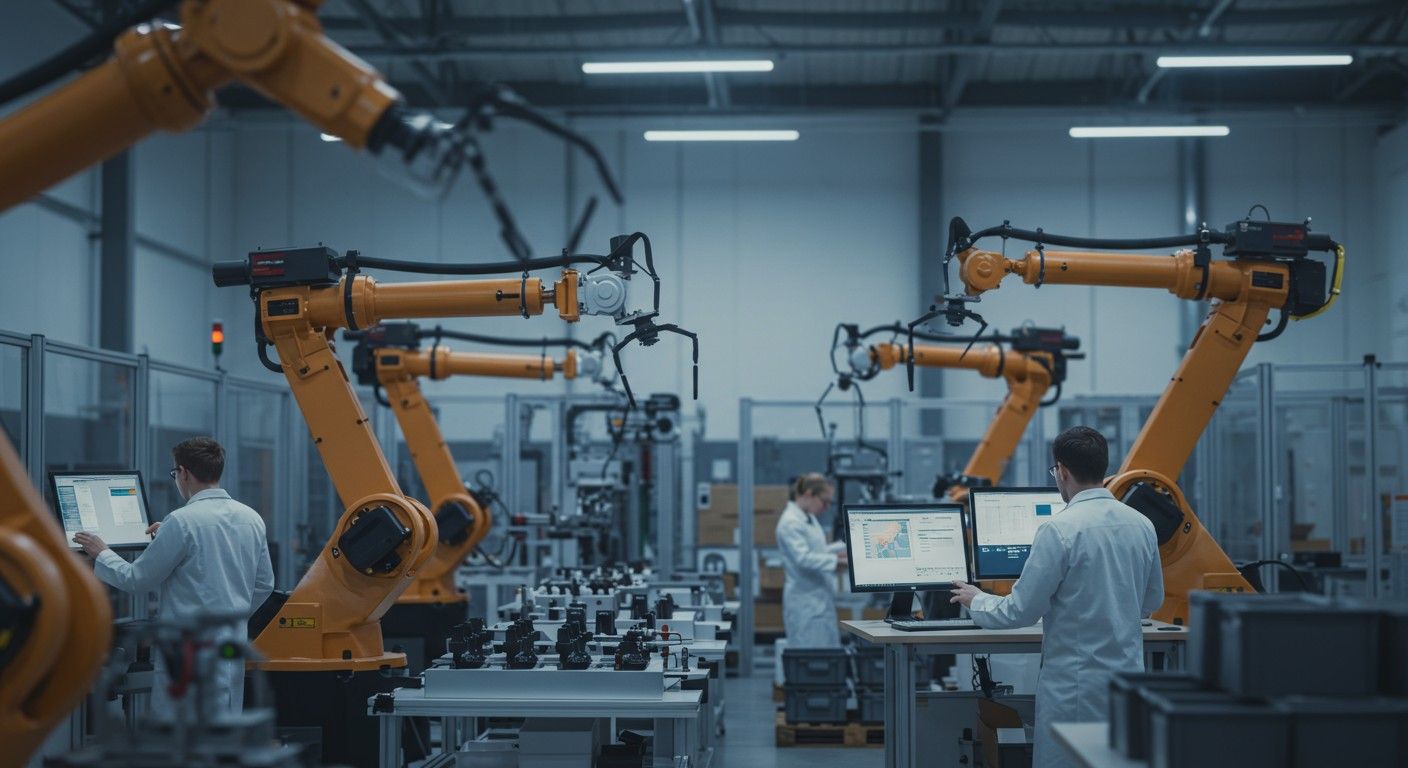 Az automatizálás forradalma átalakítja a munkakörnyezetet.