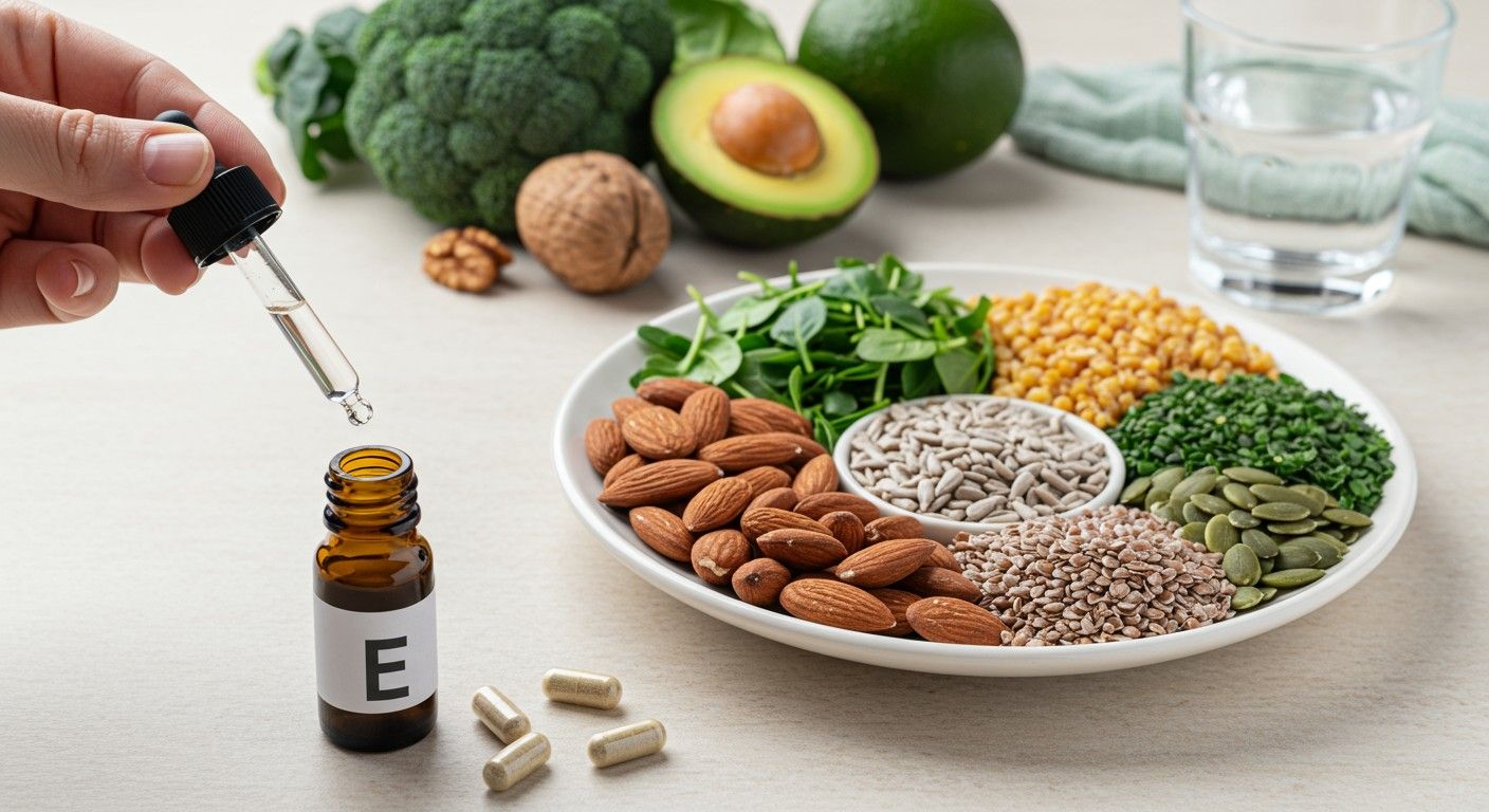 Az E-vitamin napi bevitele felnőtteknek 15 mg.