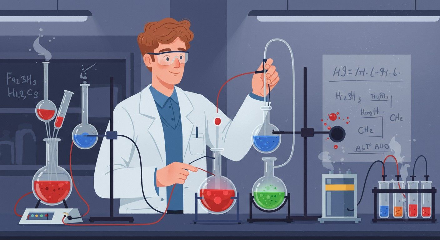 Faraday az elektrolízis alapjait fektette le tudományosan.