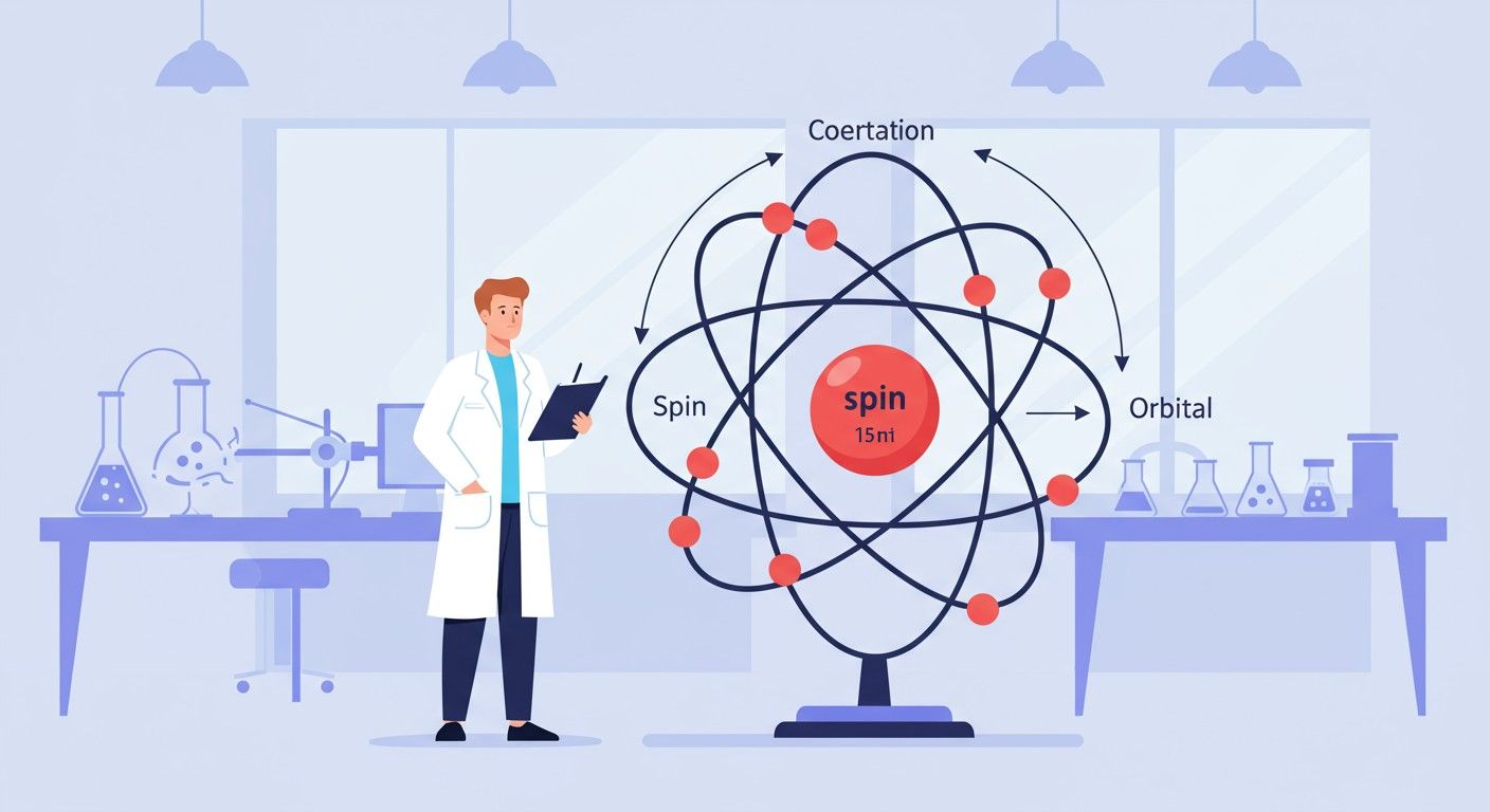 Az elektron mágneses momentuma a spin és orbitál kombinációja.