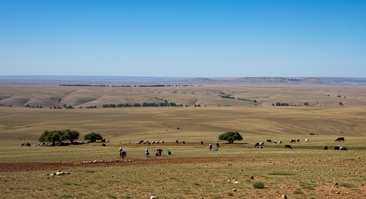 A fennsíkok gazdasági potenciálja gazdag mezőgazdasági lehetőségekben rejlik.