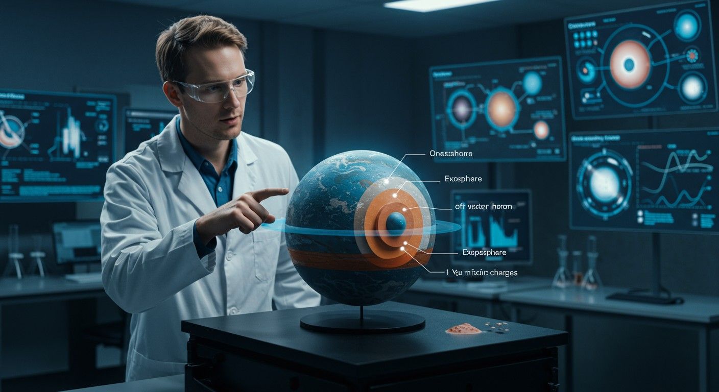 Az exoszféra védelmet nyújt a bolygóknak a sugárzással szemben.