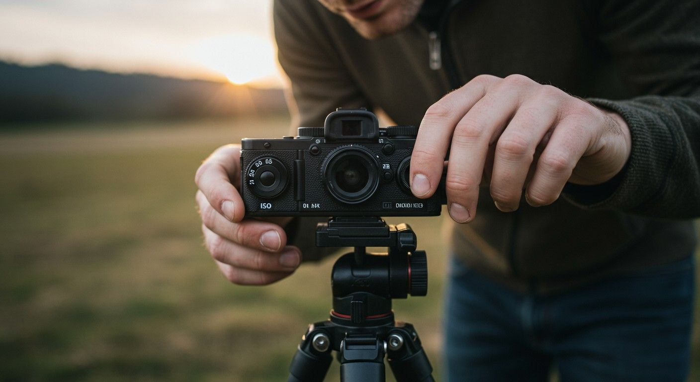 Az expozíciós háromszög kulcs a fényképek megfelelő beállításához.