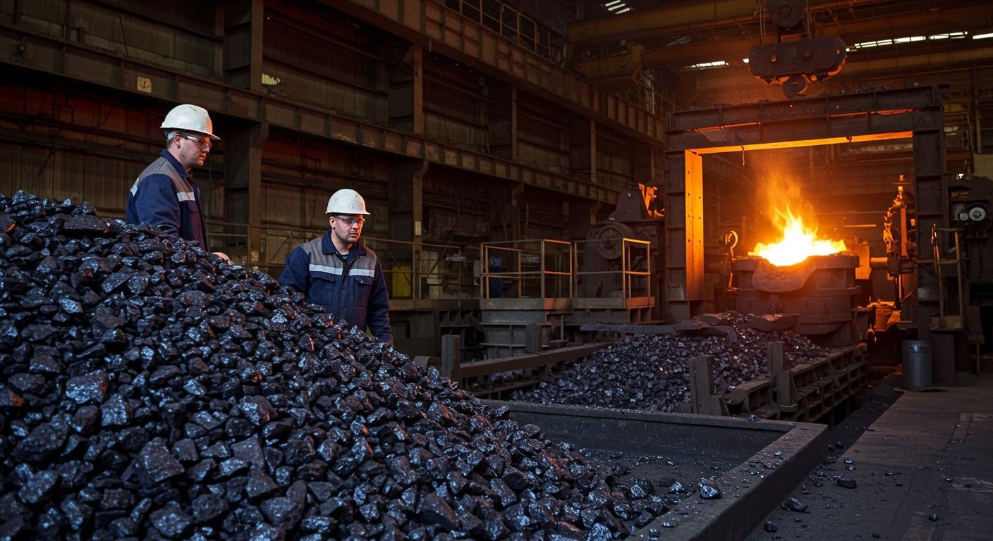 Az ezüstnyersvas fontos alapanyag az acélgyártásban.