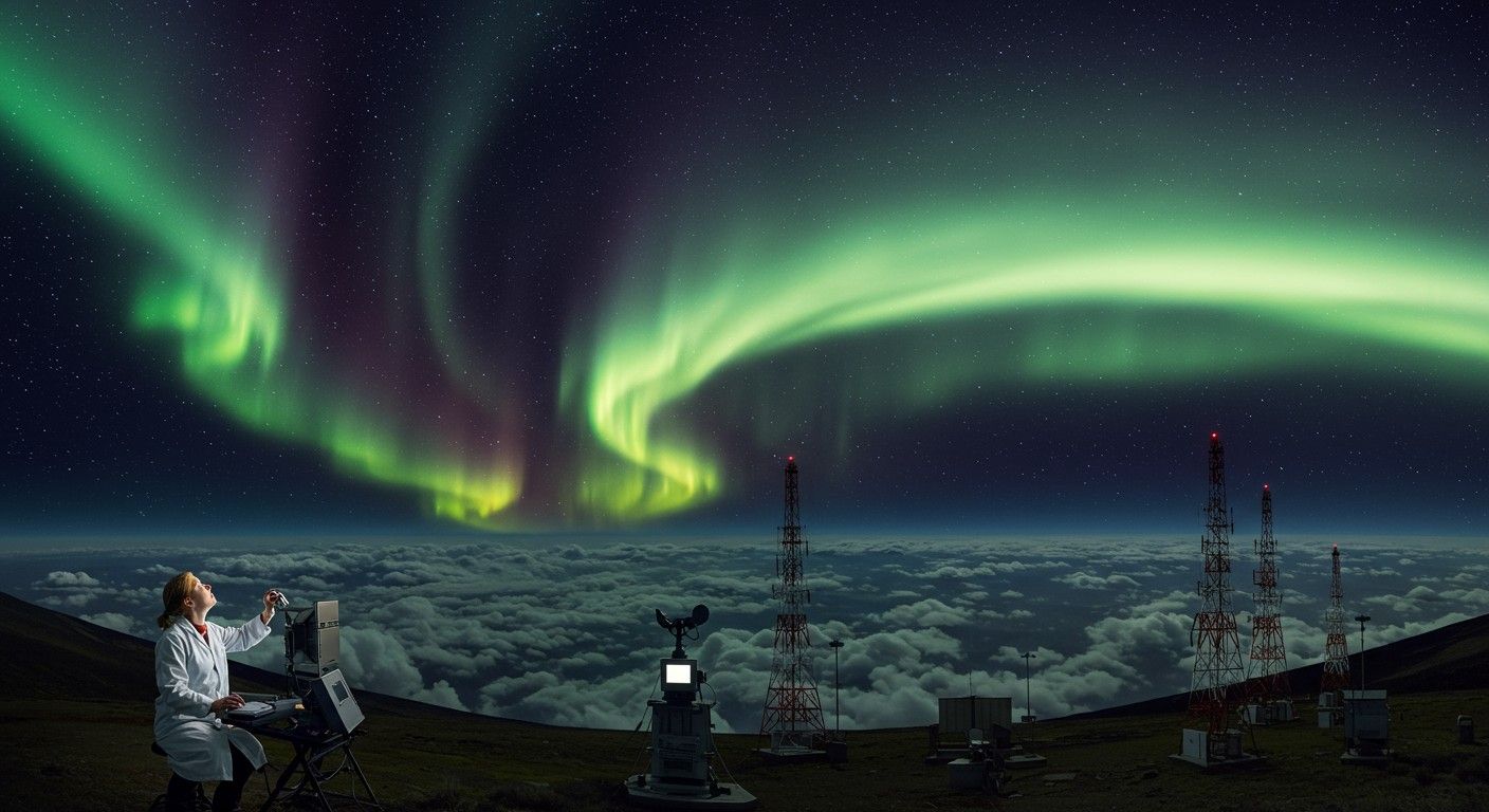 Az ionoszféra változásai befolyásolják a rádiókommunikációt.