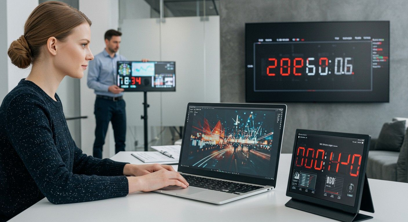 Az LCD technológia széleskörű alkalmazása a modern elektronikai eszközökben.