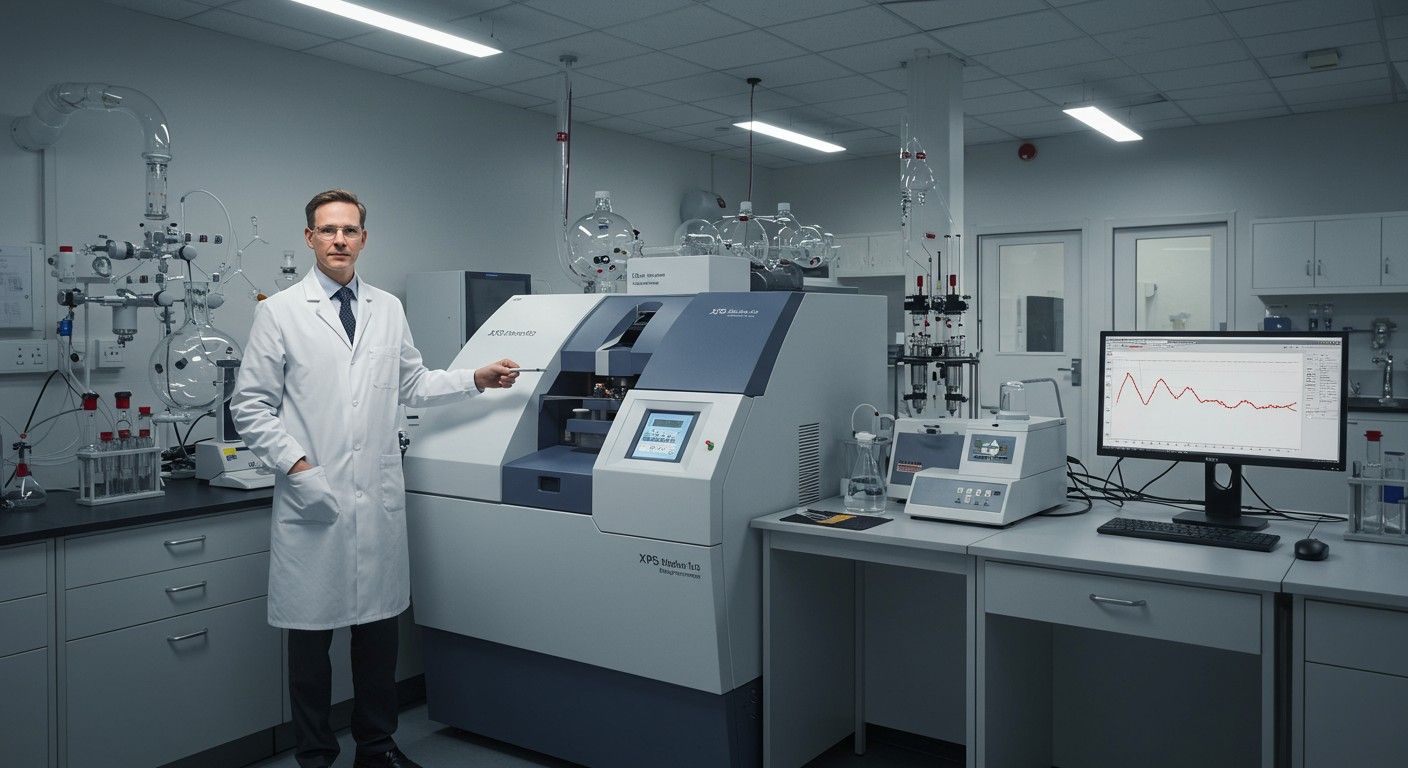 Az XPS képes az anyagok felületi tulajdonságait feltérképezni.