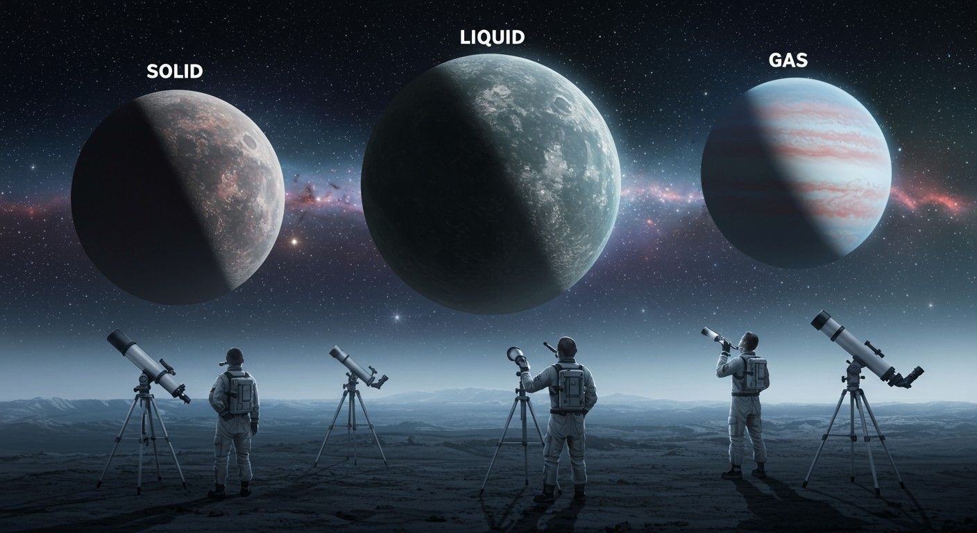 A hármaspontok segítik az exobolygók légkörének kutatását.