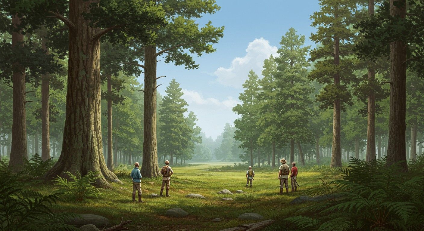 A devoni időszakban jelentek meg az első szárazföldi növények.