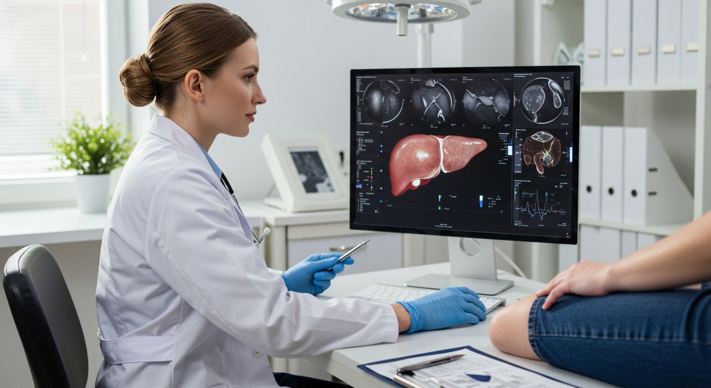 A hepetó diagnosztizálásához képalkotó módszerek alkalmazása szükséges.