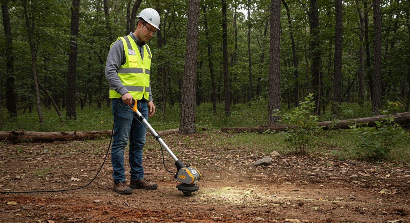 A GPR használható régészeti feltárások során is.