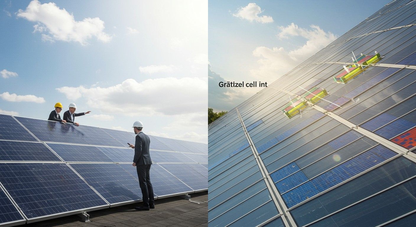 A Grätzel cellák rugalmasabbak, de kevésbé hatékonyak.