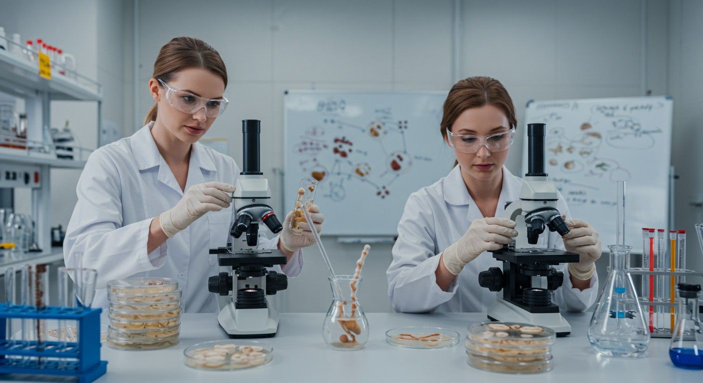 A gombák komplex vegyi anyagokat termelnek, amelyek gyógyszerek alapjai.