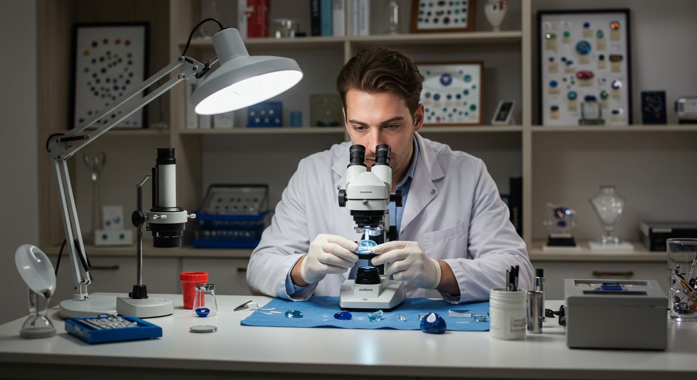 A modern gemmológia spektroszkópiás módszereket alkalmaz az azonosításhoz.