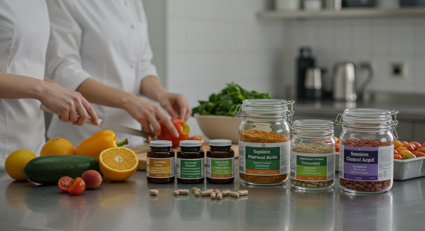 A fenolsavak antioxidáns hatásuk miatt népszerűek az élelmiszerekben.