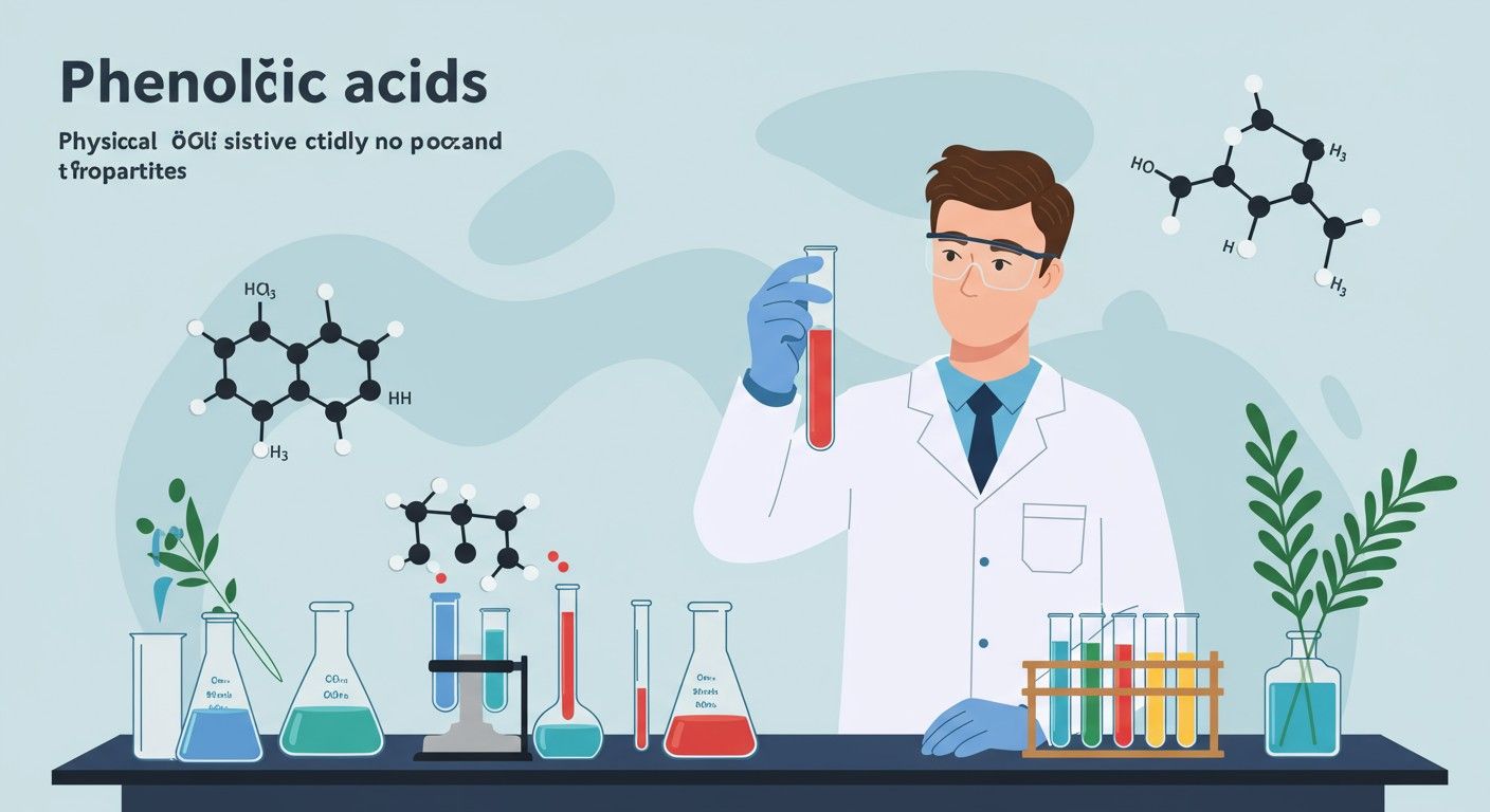 A fenolsavak erős savas tulajdonságokkal rendelkeznek és antioxidánsok.
