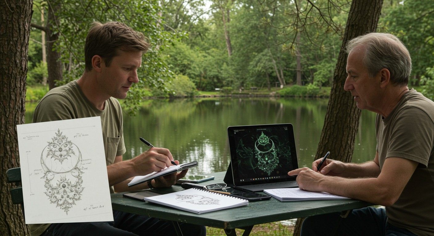 A fraktálok a gondolkodás mélységeit tükrözik és formálják.