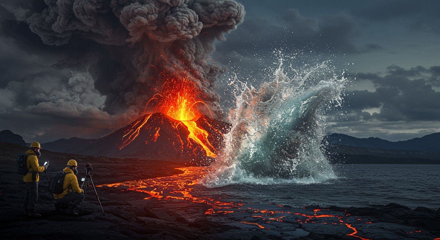 A víz és magma kölcsönhatása fokozza az explosivitást.