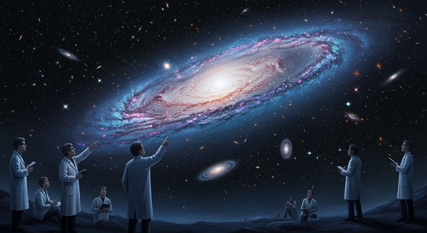 A galaxisok fejlődése során sűrűségi hullámok képződnek.