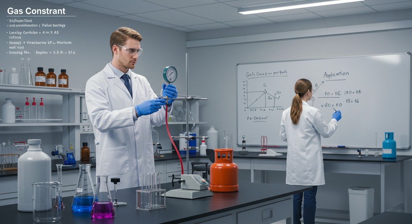 A gázállandó kulcsszerepet játszik a hőmérséklet-szabályozásban.