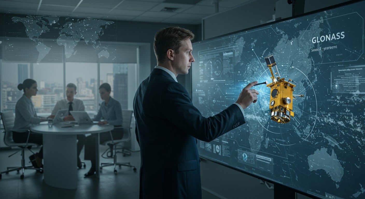 A GLONASS a nemzetközi navigációs versenyben kulcsszereplő.