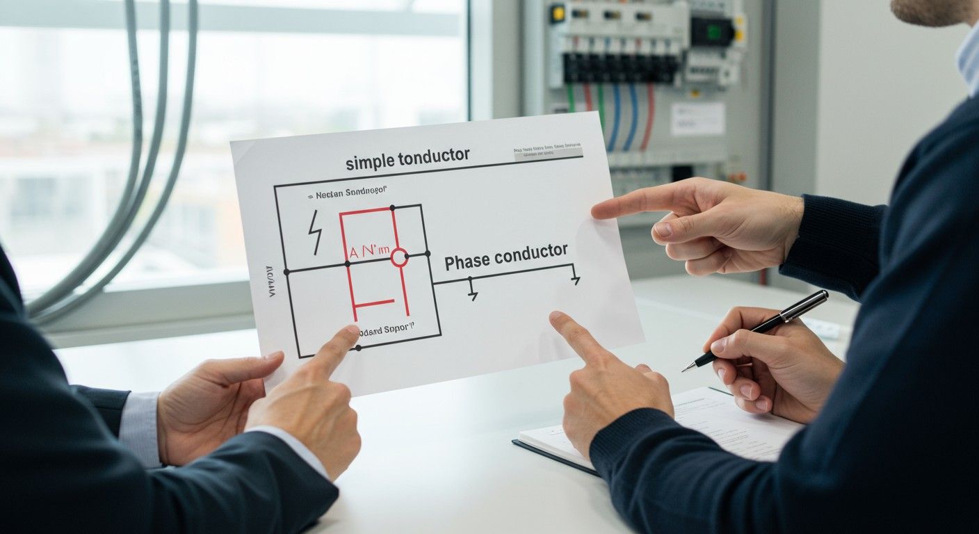 A fázisvezeték színe nem mindig jelzi a fázist.
