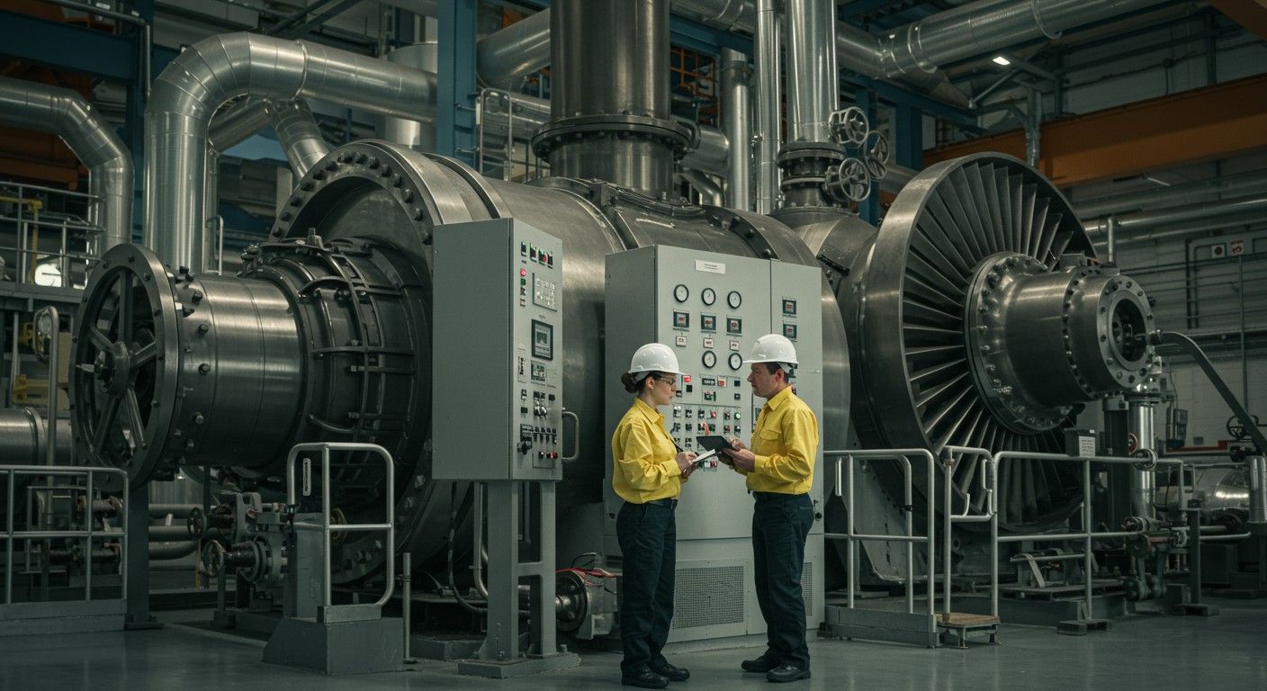 A gőzturbinák hatásfokának javítása kulcs a hatékony energiafelhasználáshoz.