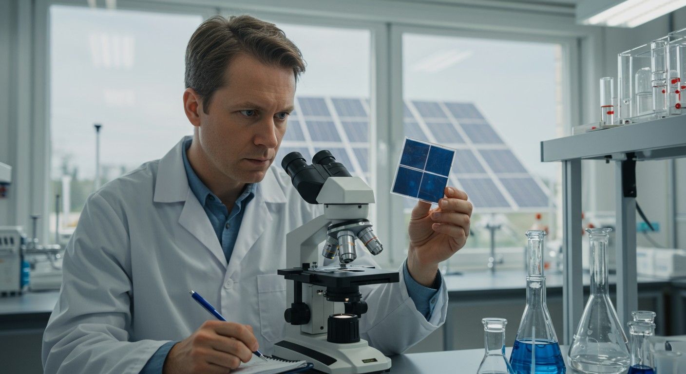 A DSSC a festékek fotonelnyelő tulajdonságain alapul.