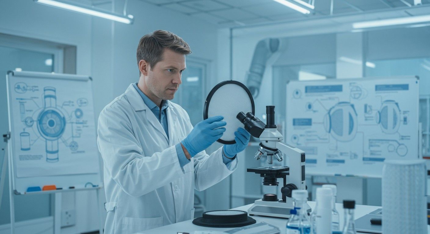 A HEPA szűrők fejlesztése nanotechnológiával forradalmasítja a légszűrést.