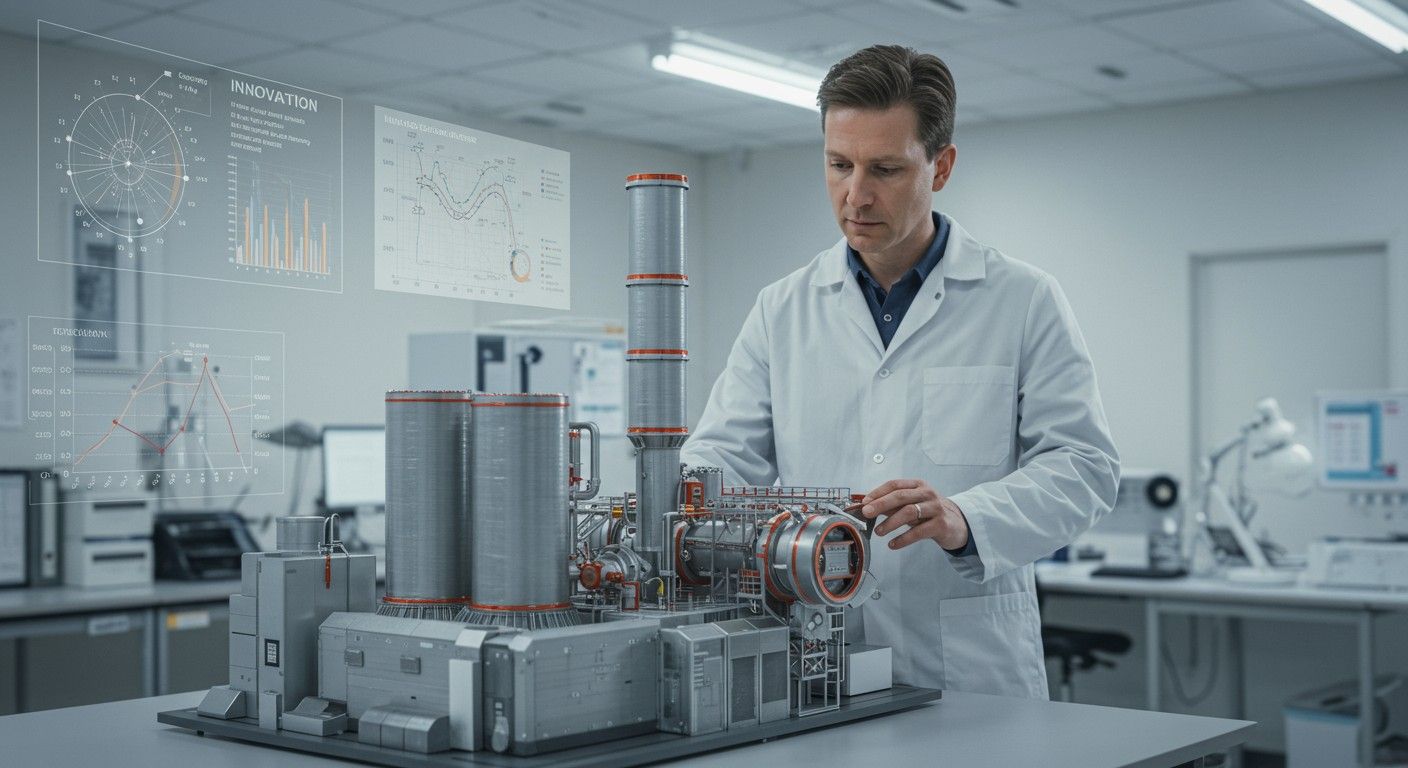 A gázhűtésű reaktorok új anyagainak kutatása fokozza a biztonságot.