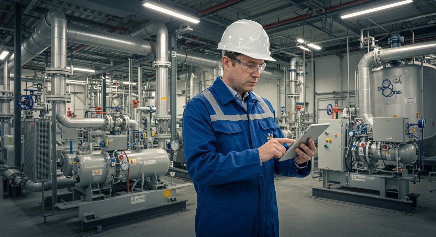 A gázsűrítők kulcsszerepet játszanak az energiatermelésben.