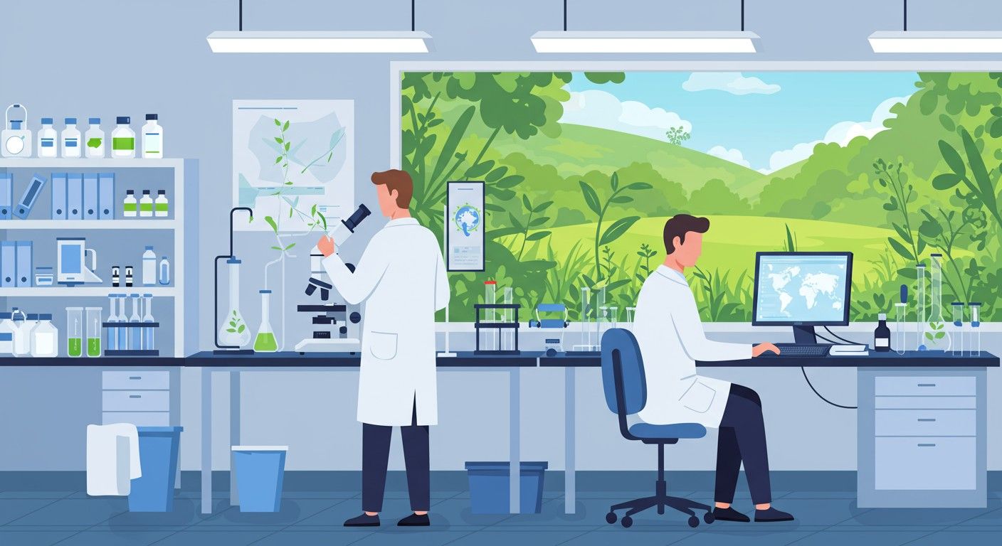 Fenntartható gyomirtás: biológiai módszerek és géntechnológia fejlődése.