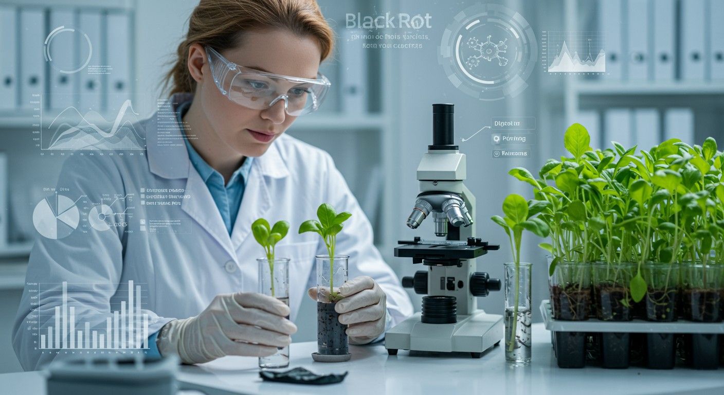 Új biotechnológiák segíthetnek a fekete rothadás elleni küzdelemben.