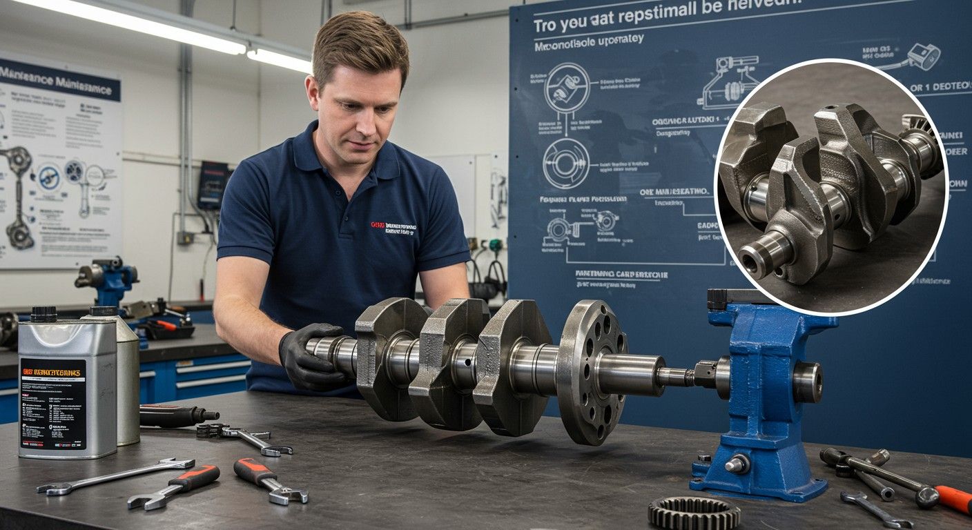 A rendszeres karbantartás növeli a motor élettartamát.
